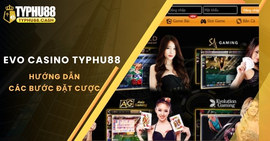 Các bước đặt cược tại EVO Typhu88